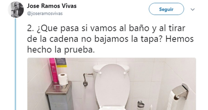 La foto que debería dar miedo a quienes tiran de la cadena sin bajar la tapa