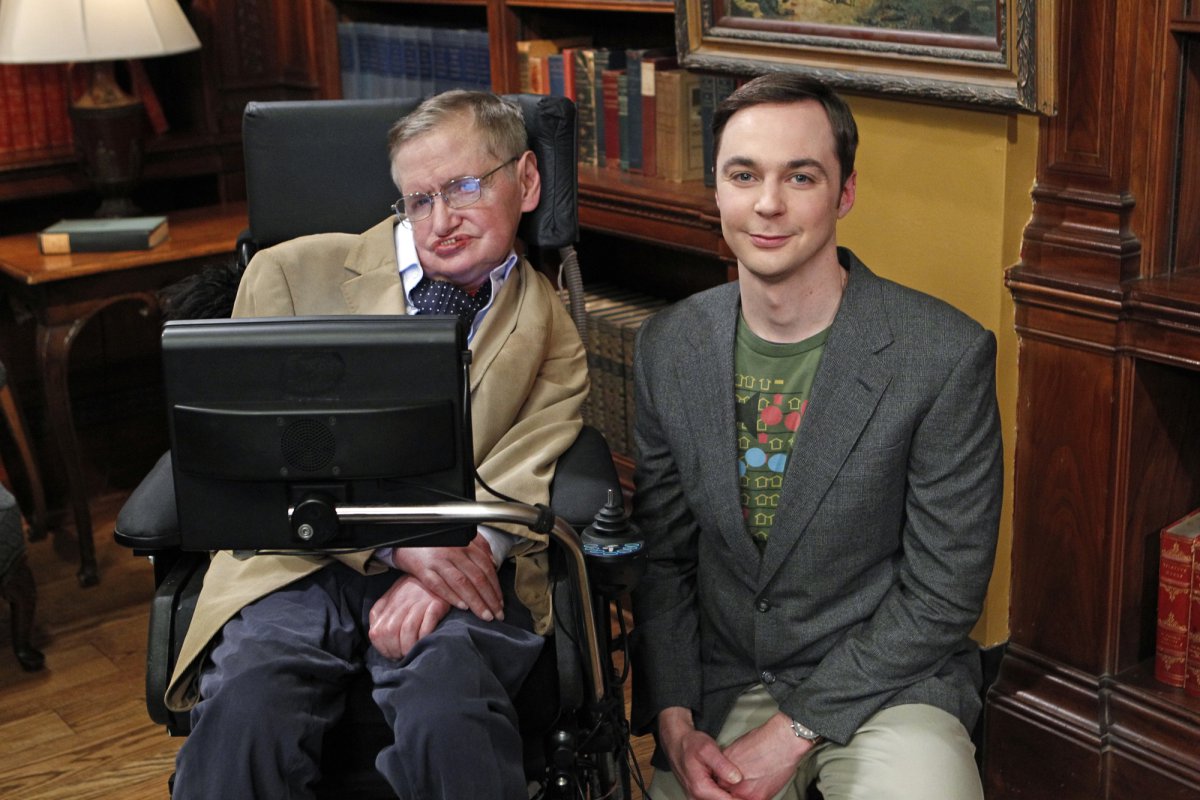 Stephen Hawking en la televisión