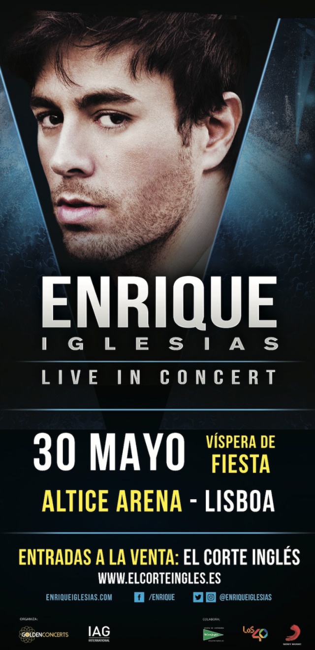 Enrique Iglesias, ¡en concierto con LOS40!