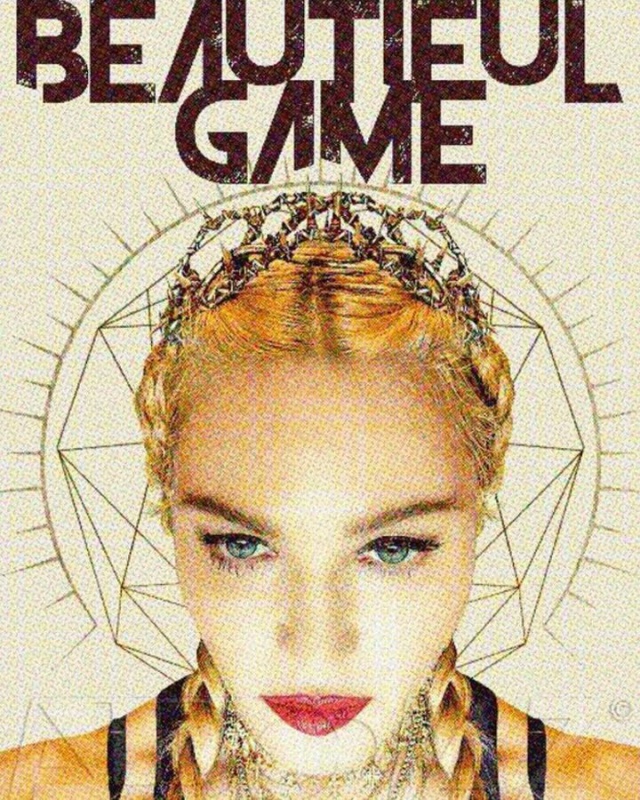 Madonna pone título y portada a su nueva música, ‘Beautiful Game’