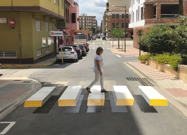 Estas son las dos primeras ciudades españolas con pasos de cebra 3D