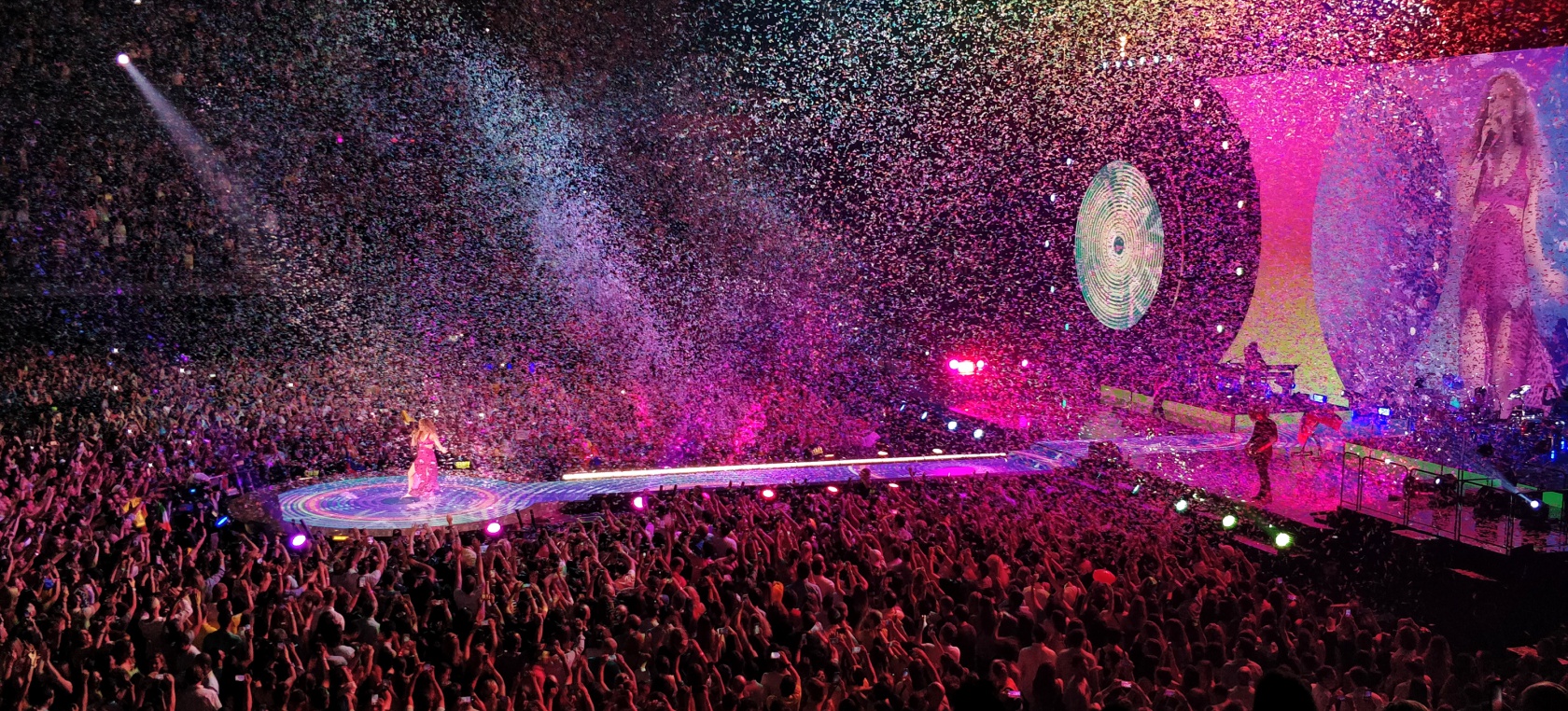 Shakira en concierto en Madrid 2018