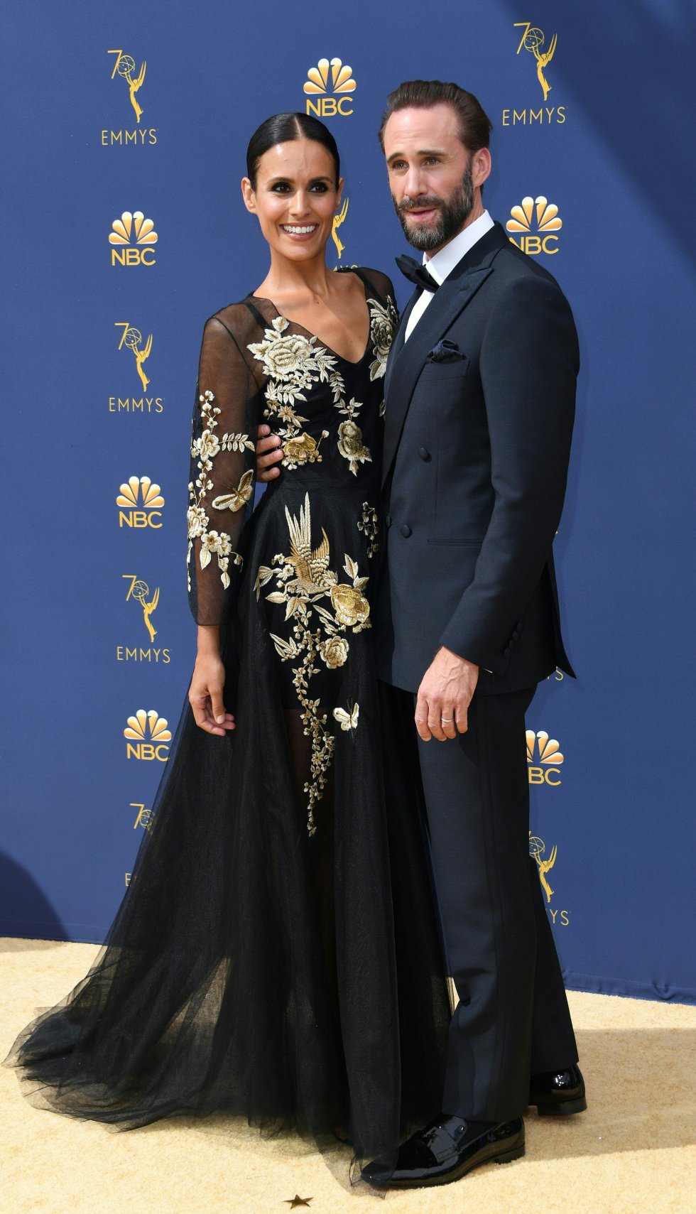Penélope Cruz y Antonio Banderas triunfan en la alfombra pero se quedan sin Emmy