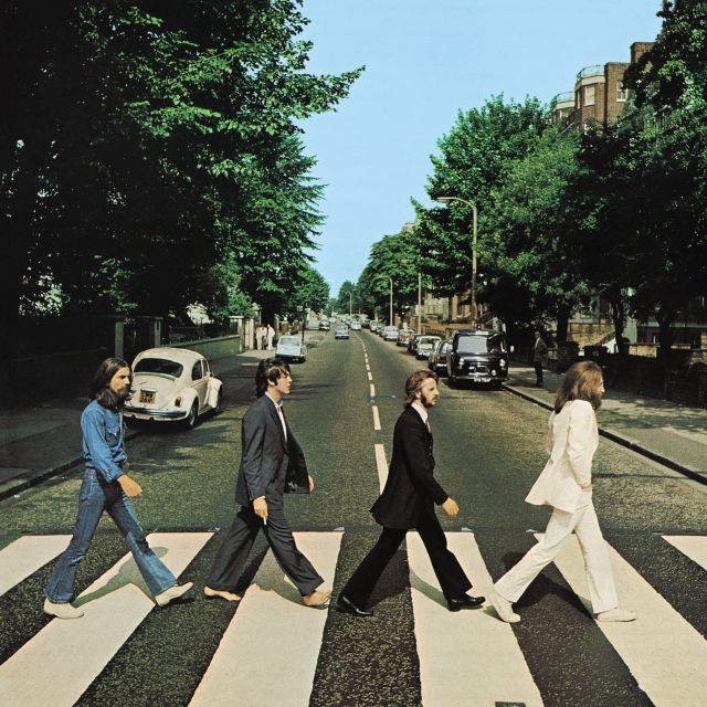Portada del disco Abbey Road de The Beatles