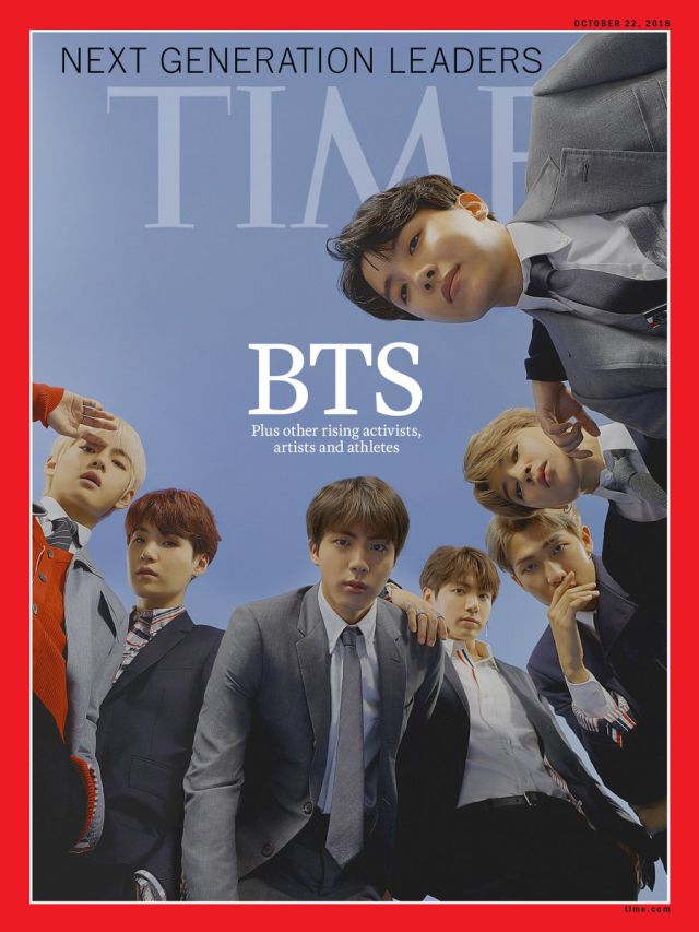 BTS, el primer grupo surcoreano en ser portada de la revista Time | Música  | LOS40