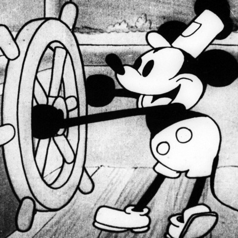Alucina recordando la primera película de Mickey Mouse