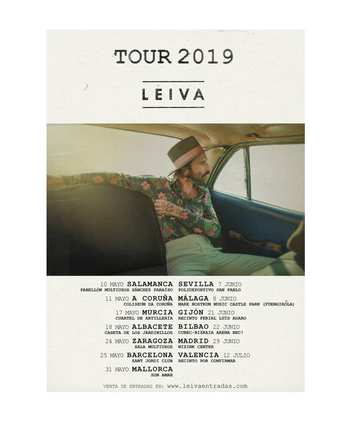 Leiva Tour 2019