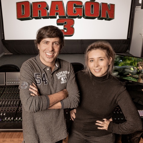 Cristina Boscá y Dani Moreno debutan en el cine gracias a ‘Cómo entrenar a tu dragón 3’