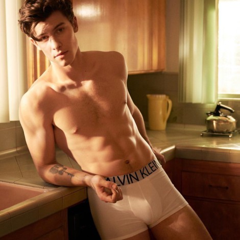 Shawn Mendes, en ropa interior para el nuevo anuncio de Calvin Klein