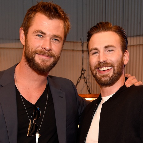 Chris Evans y Chris Hemsworth, separados en la promoción de 'Vengadores: Endgame' por una razón