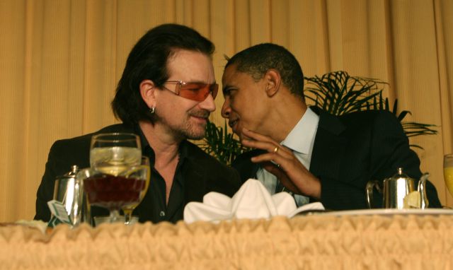 U2 y Obama