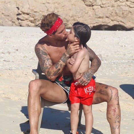 Sergio Ramos desata la polémica con una foto de su hijo