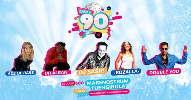 Los artistas más bailados de los 90 llegan a la costa malagueña con LOS40 Classic