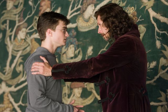 Harry Potter y Sirius Black se reencuentran más de una década después