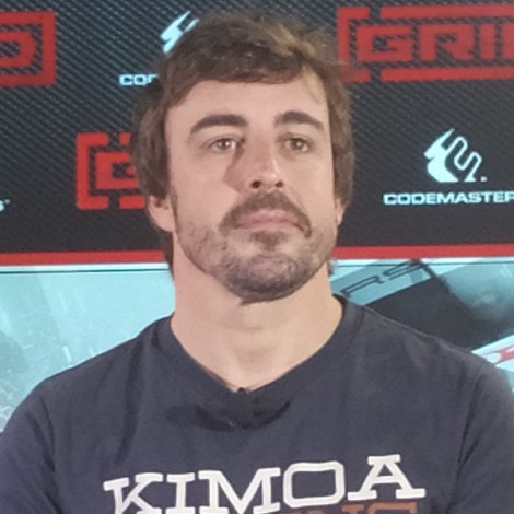 Fernando Alonso: “Mi énfasis en Grid siempre fue que el juego tuviera competidores reales”