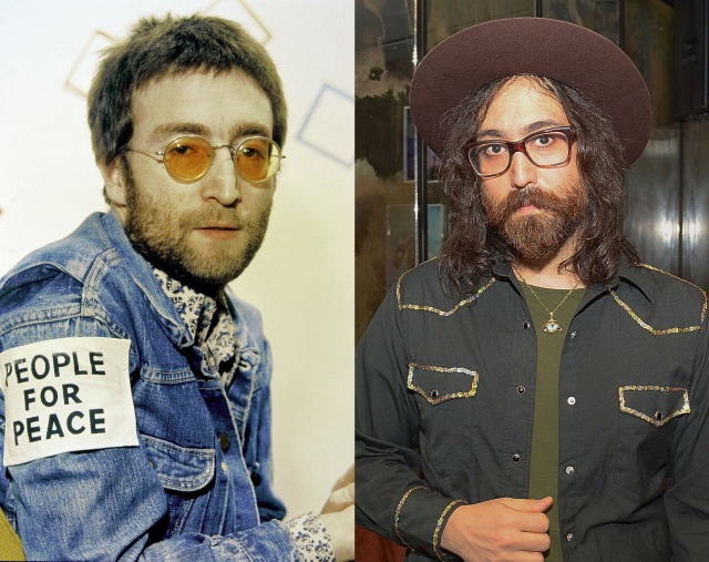 John y Sean Lennon, cumpleaños compartido