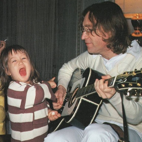 John y Sean Lennon, cumpleaños compartido