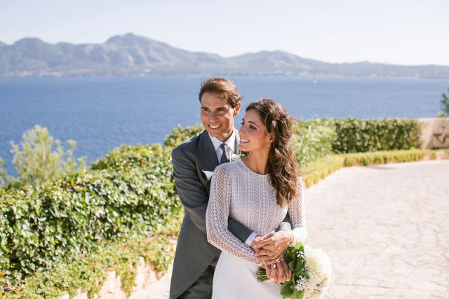 Rafa Nadal y Mery Perelló lucen impresionantes en las primeras fotos de su boda