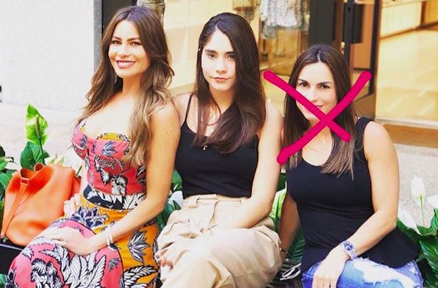 ¿Por qué Sofía Vergara tacha la cara de algunos amigos en sus fotos?