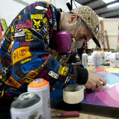 Descubre a Okuda, el artista urbano más importante del mundo