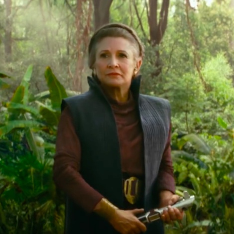 El nuevo avance de Star Wars muestra a Leia con un sable láser entre manos