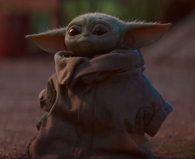 Baby Yoda De Mattel Matte