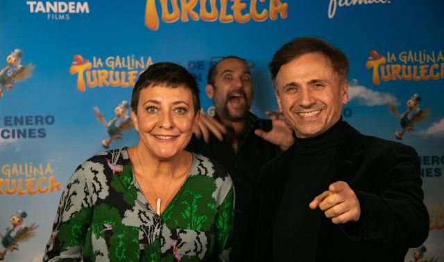 Eva Hache, José Mota y Víctor Monigote en La Gallina Turuleca