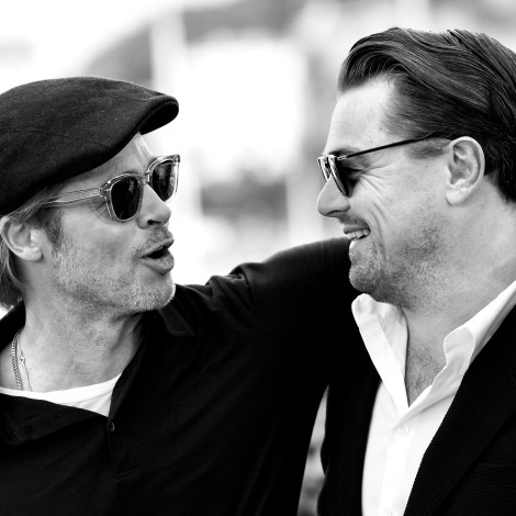 Dos estrellas, muchos elogios y un aseo: la tierna confraternidad de Leonardo DiCaprio y Brad Pitt