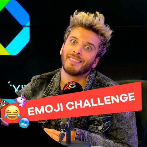 Blas Cantó pone su universo patas arriba con nuestro Emoji Challenge