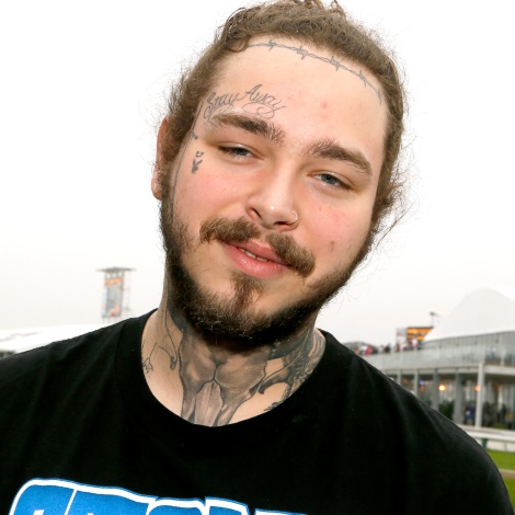Post Malone se hace un tatuaje sangriento en la cara y supera todos los límites