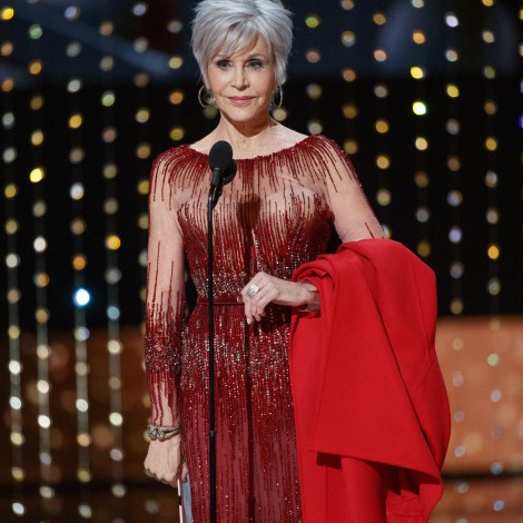 Jane Fonda y Joaquin Phoenix repiten outfit en los Oscar