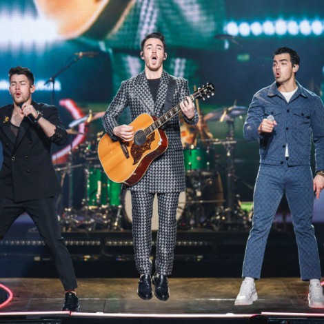 Los Jonas Brothers se convierten en castellers