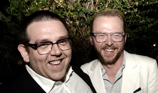 Nick Frost y Simon Pegg
