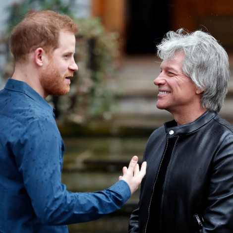 El príncipe Harry colabora con Jon Bon Jovi en su nueva canción
