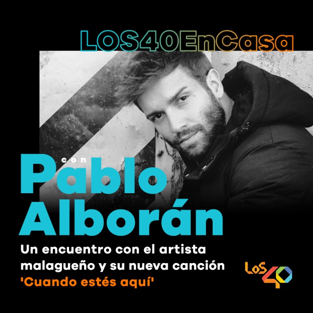 Pablo Alborán presenta su nueva canción, ‘Cuando Estés Aquí’, en LOS40