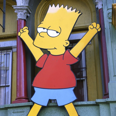 Una familia recrea la cabecera de Los Simpson en cuarentena y se hace viral