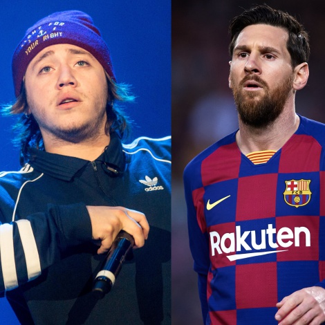 Messi se relaja al ritmo de Paulo Londra