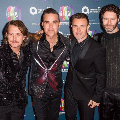 Robbie Williams se reúne con Take That para dar un concierto benéfico virtual