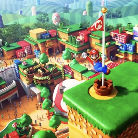 El mundo de Super Nintendo toma forma en Universal Studios, Japón.