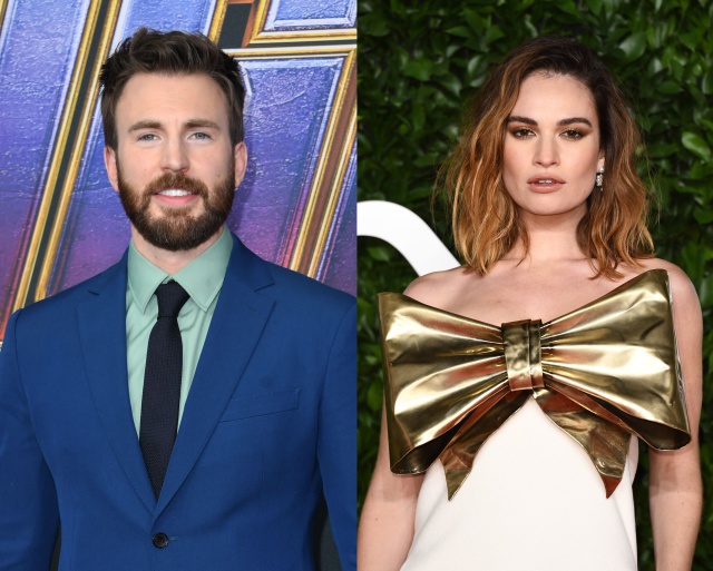 Chris Evans y Lily James, ¿más que amigos? Love 40 LOS40