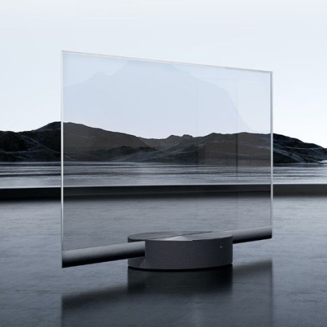 Xiaomi presenta su televisión transparente, para que veas la pared que tienes detrás.