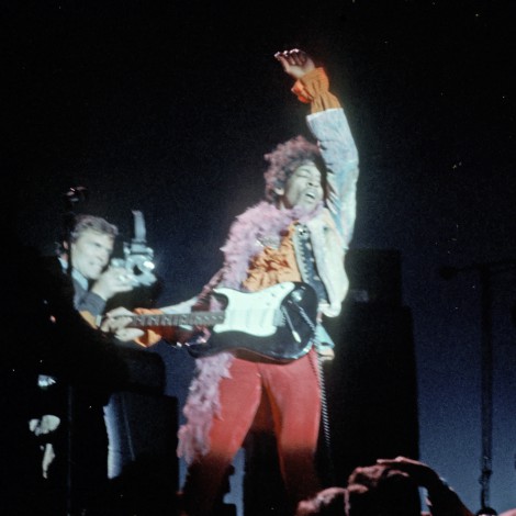 La historia de la 'boa mágica' de Jimi Hendrix que usó en el Festival de Monterrey de 1967