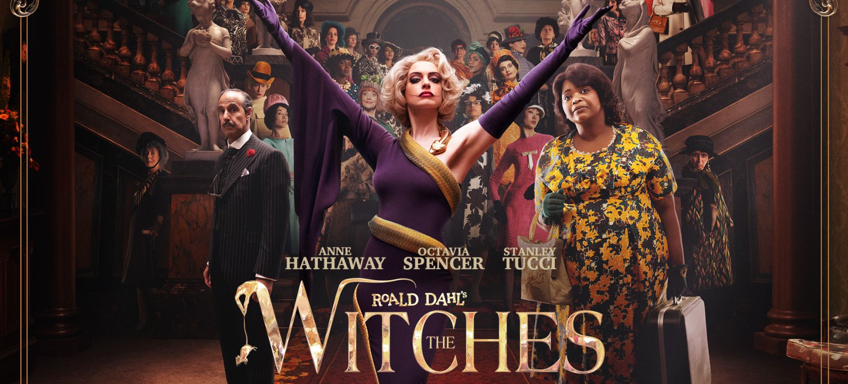 Mira el tráiler de ‘Las brujas’ con una terrorífica Anne Hathaway