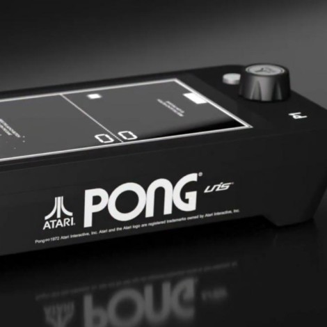 Atari lanza una nueva consola mini para jugar al PONG.