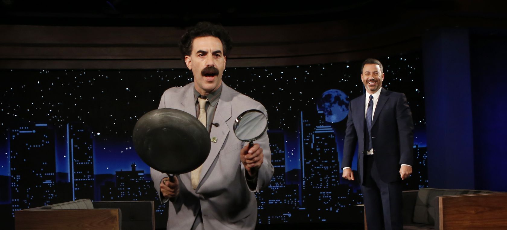 Sacha Baron Cohen Donald Trump zasca Borat
