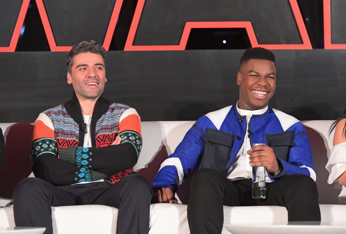Oscar Isaac y John Boyega