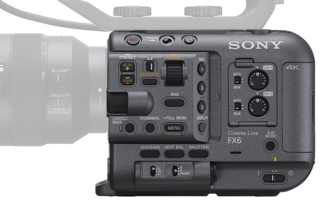 Sony presenta su cámara de cine más pequeña.
