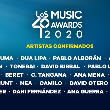 LOS40 Music Awards 2020 ya tienen fecha y cartel: Dua Lipa, Maluma o Pablo Alborán, entre las actuaciones