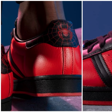 Así son las zapatillas Adidas Superstar de Spider-Man: una edición solo para muy fans