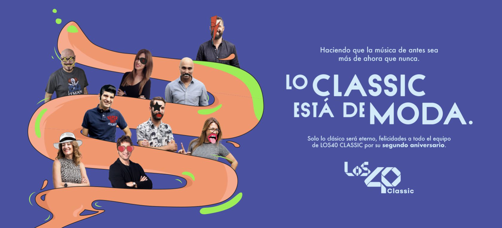 LOS40 Classic cierra su segundo aniversario con 462.000 oyentes